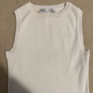 Zara cropped tank